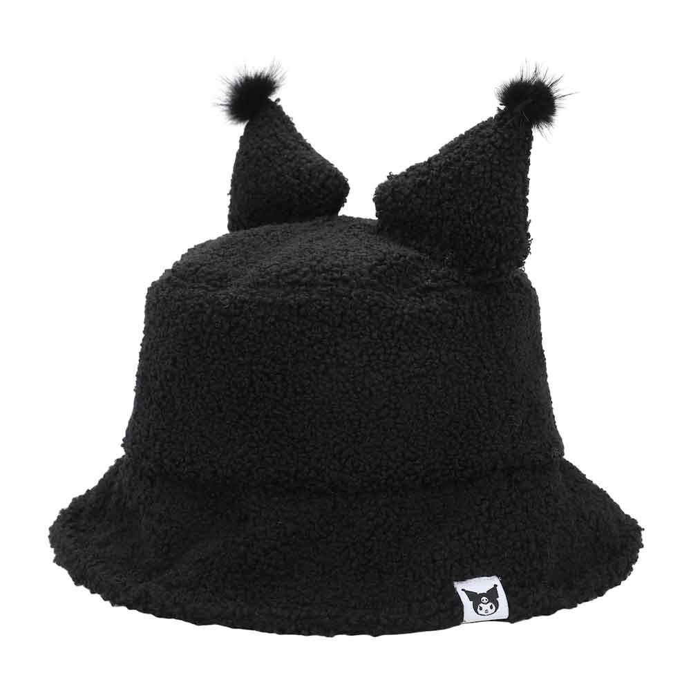 Kuromi Fuzzy Cosplay 3D Bucket Hat