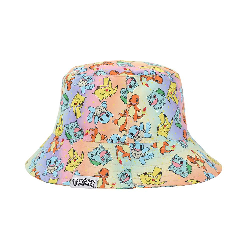 Pokemon Characters AOP Youth Bucket Hat