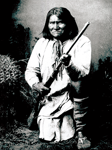 3D Poster - Geronimo with Rifle