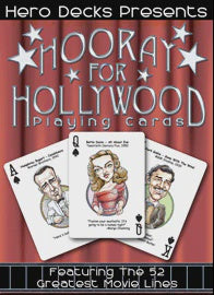 Hooray for Hollywood Playing Cards of the Greatest Movie Lines