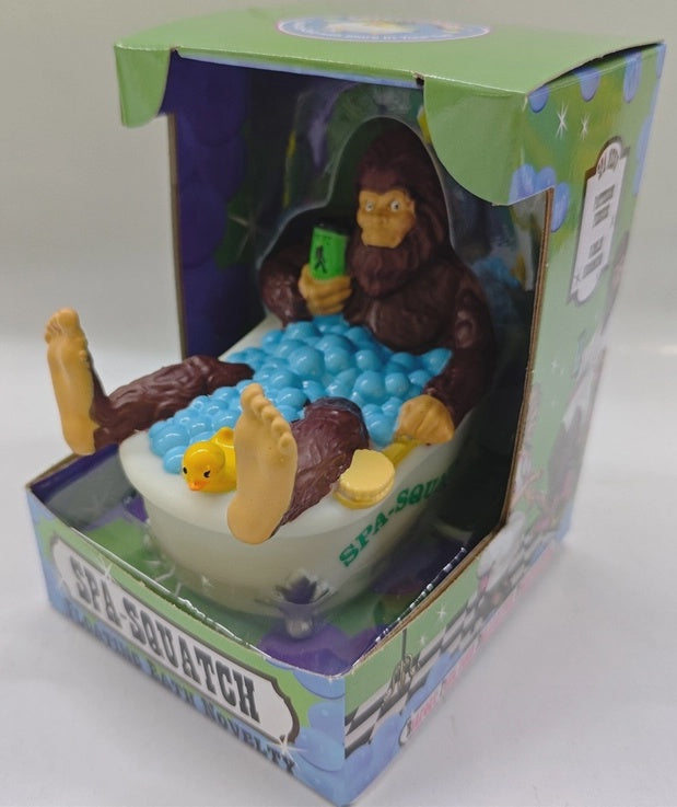 SPA Squatch Rubber Toy