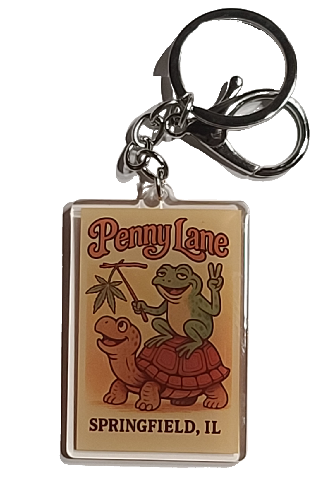 Penny Lane "Follow Me" Keychain