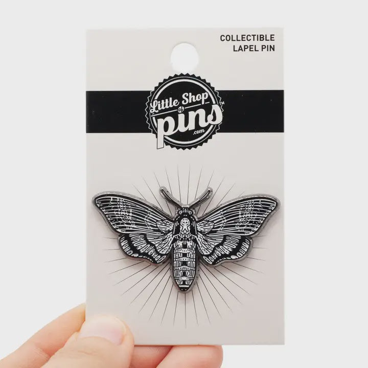 Moth Soft Enamel Pin