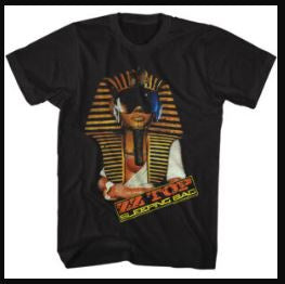 ZZ Top Sleeping Bag Black T-Shirt