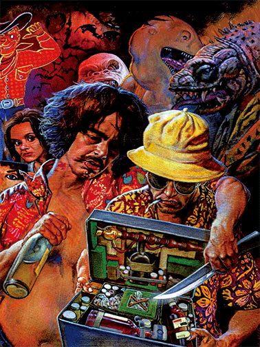 3D Poster Fear Loathing Raoul Duke & Dr. Gonzo 113