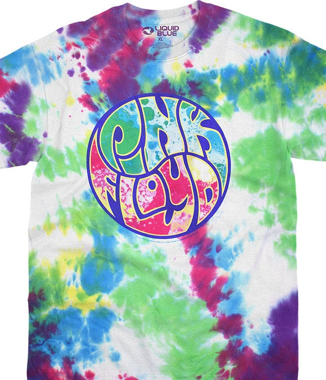 Pink Floyd Liquid Light Show Tie Dye T-Shirt