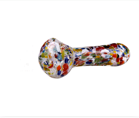 4" Glass Spoon - Duke's Diamond Decoy
