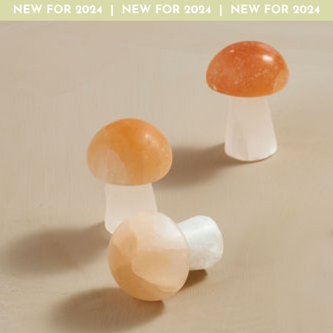 Selenite Mushroom