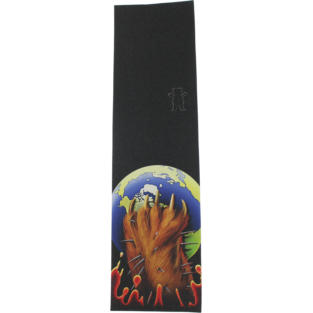 GRIZZLY 1-SHEET WORLDS END BLACK GRIP TAPE