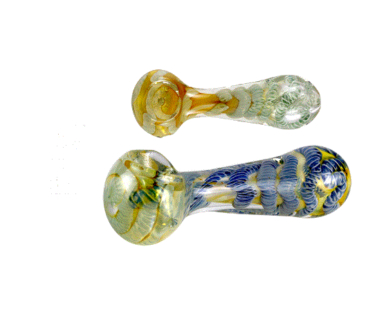 4" Glass Spoon - Tangled Up in Dew