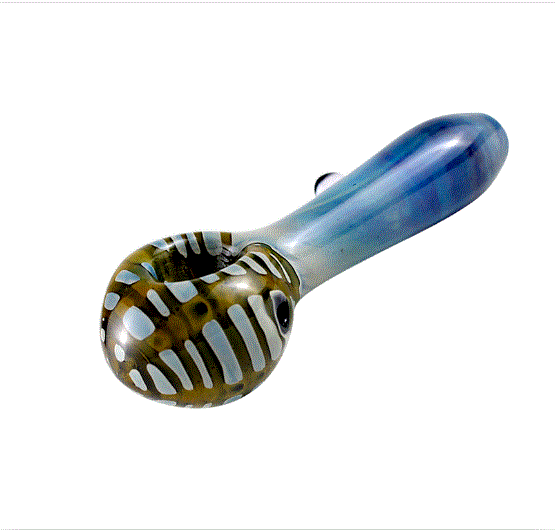 3.5" Glass Spoon - Spacey Daze
