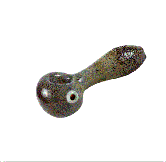 4" Glass Spoon - Outside Frit