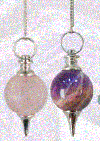 Capstone E - Assorted Gemstone Ball Pendulum
