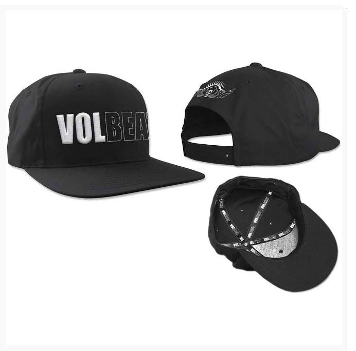 Volbeat Unisex Snapback Cap - Logo (Black)