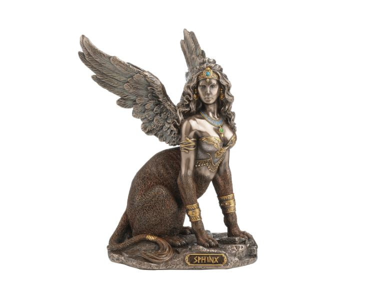 Greek Sphinx The Riddler Of Thebes Statue