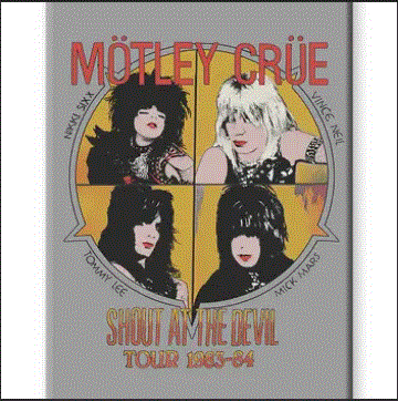 NMR - Motley Crue Tour 1983 Flat Magnet