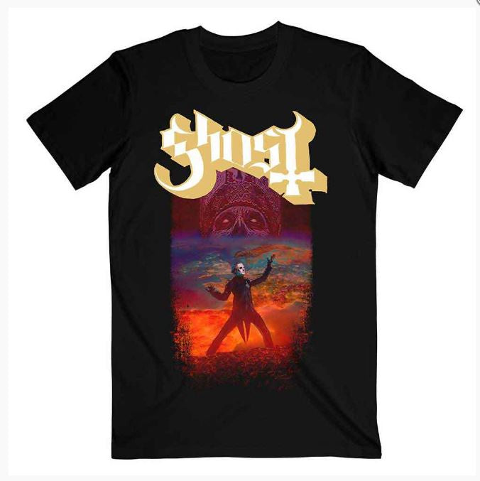 Ghost Unisex T-Shirt: EU Admat (Black)