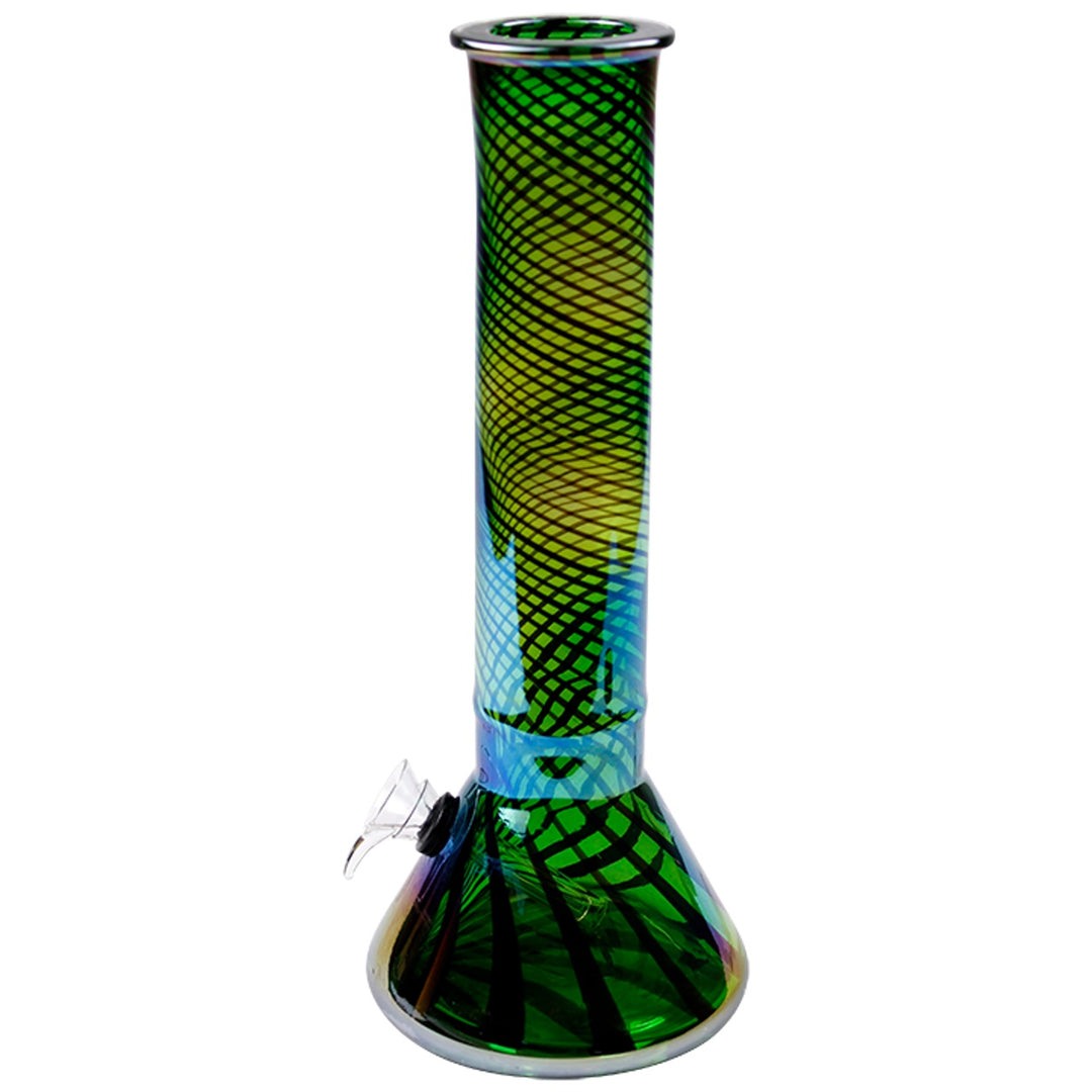 Soft Glass - Watervase - 9mm - 12in - Beaker - Iridescent
