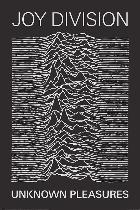 Joy Division Unknown Pleasures Poster