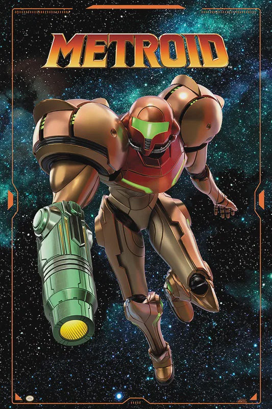 Metroid - Samus Float Poster