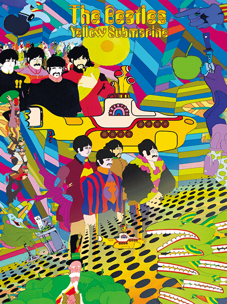 3D Poster Beatles Yellow Submarine 205