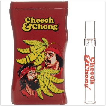 Cheech & Chong 3.8" Dugout w/Borosilicate Taster - Parked