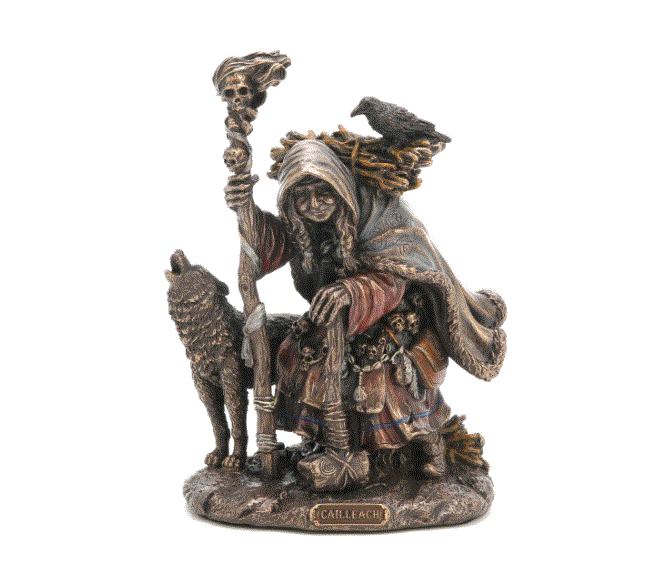 Cailleach Nan Cruachan Celtic Goddess Bronze Statue 77961