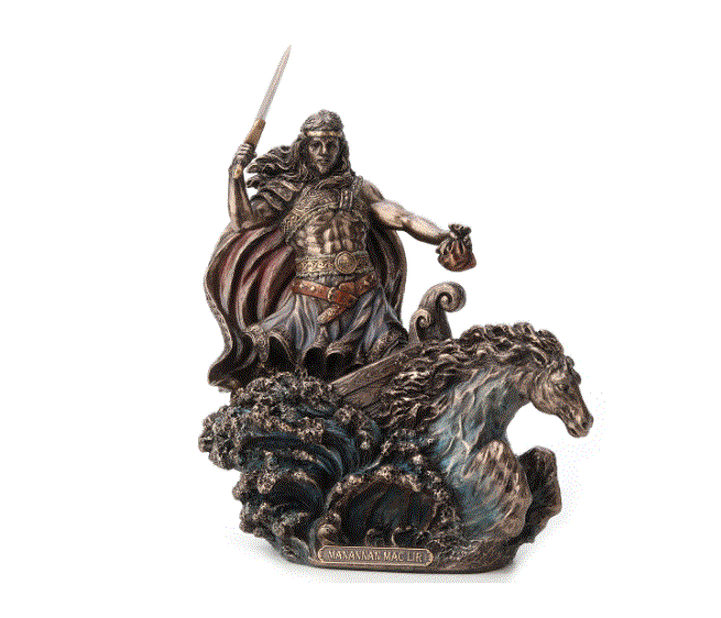 Manannan Mac Lir Irish God Of The Sea Bronze Statue 78066