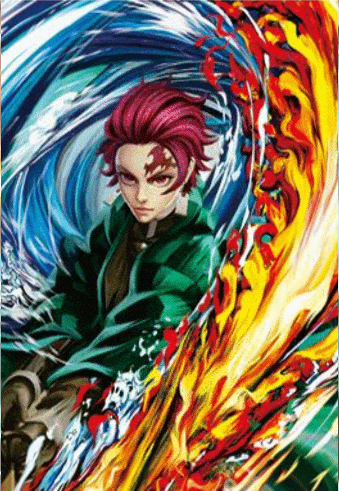3D Poster - Demon Slayer Cast