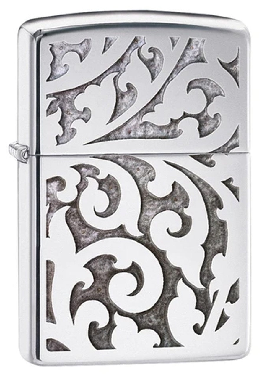 Zippo Filigree High Polished Chrome Lighter
