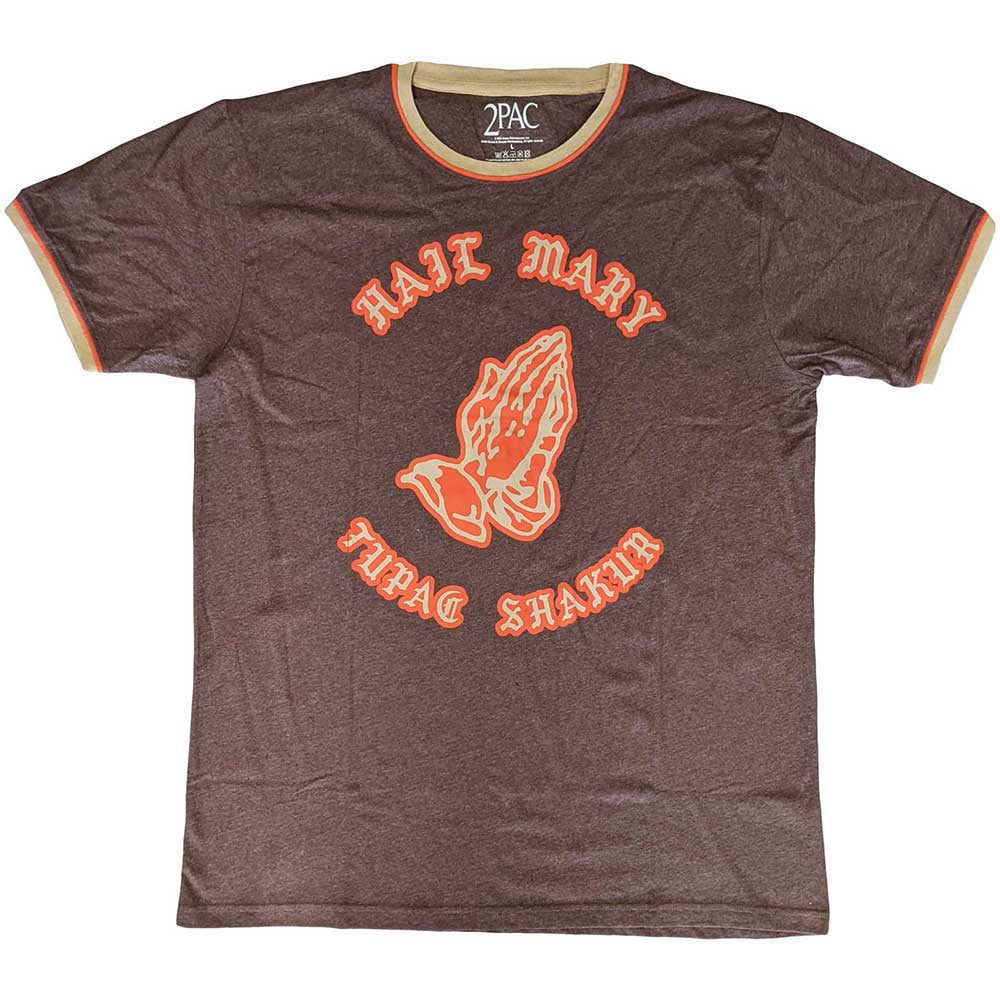 Tupac Ringer T-Shirt - Hail Mary