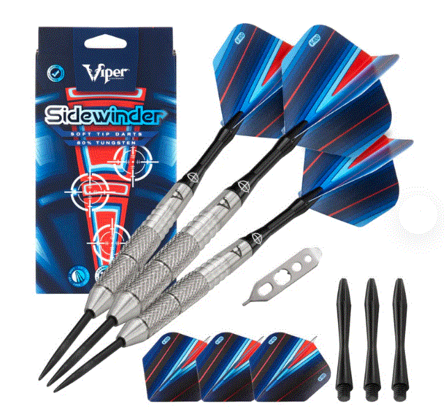Viper Sidewinder - Darts 80% Tungsten Steel Tip Darts