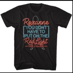 The Police Neon Roxanne Black T-Shirt