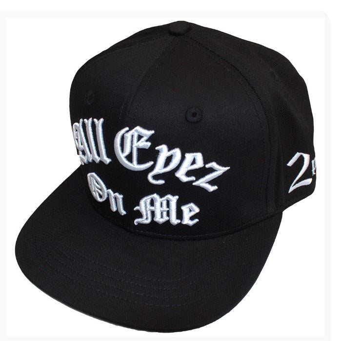 Tupac Unisex Snapback Cap - All Eyez On Me (Black)