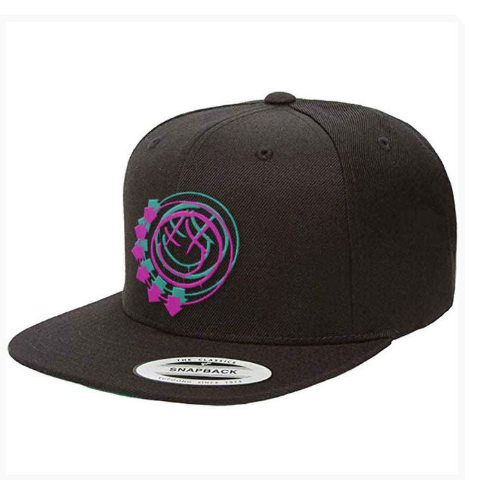 Blink-182 Unisex Snapback Cap - Double Six Arrows (Black)