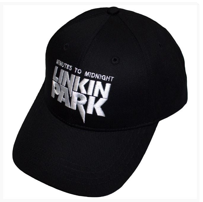 Linkin Park Unisex Baseball Cap - Minutes To Midnight (Black)