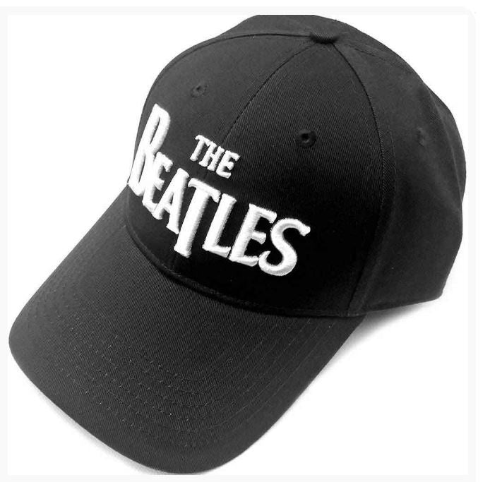 The Beatles Unisex Baseball Cap - White Drop T Logo