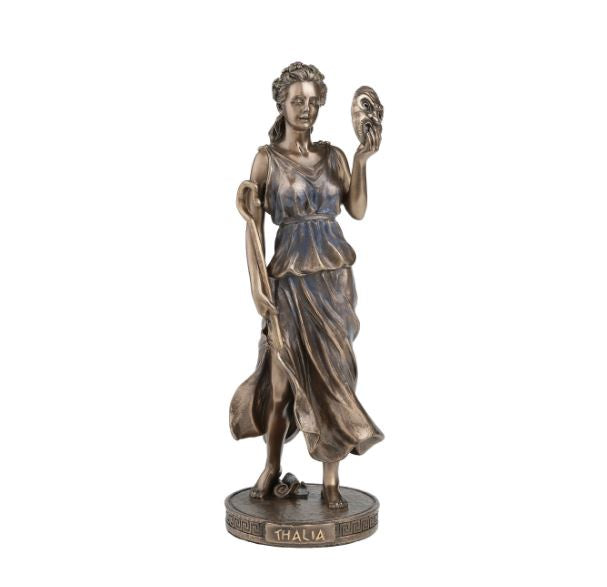 Thalia Greek Muse Of Comedy Statue 78409