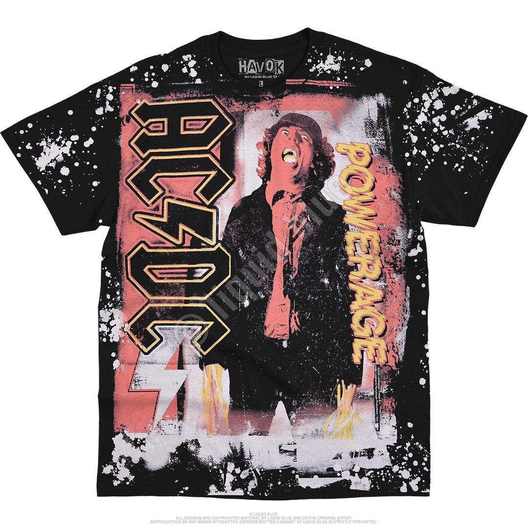 Liquid Blue - AC/DC "High Voltage" Havok T-Shirt