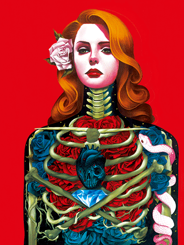 3D Poster - Beautiful Disaster La Catrina