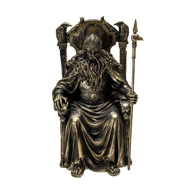Odin the All-Father Norse God Statue 16256