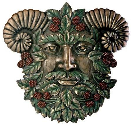 Greenman Wall Plaque Y7806 - Summer