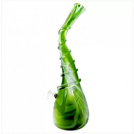 Large 19" Melted Cone Twist Grip Soft Glass