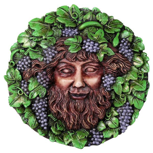Bacchus Roman God Wall Plaque 12559