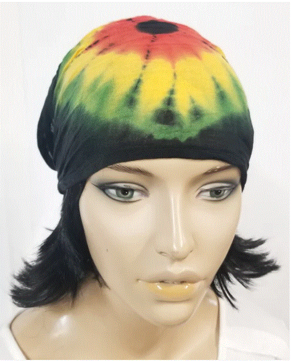 Yak & Yeti - Rasta Tie Dyed Headband