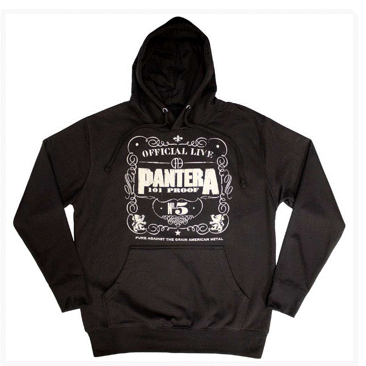 Pantera "101 Proof" Black Hoodie