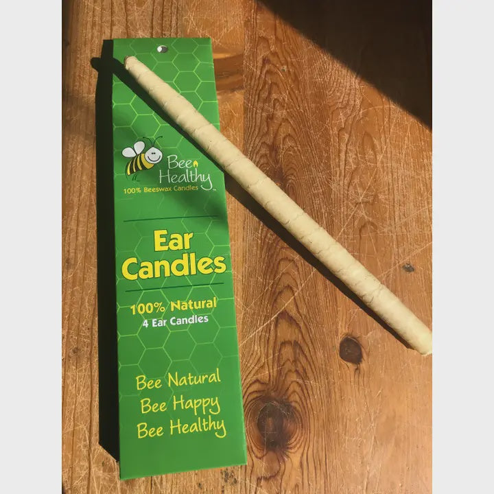 Hand Made Natural Beeswax Ear Candles