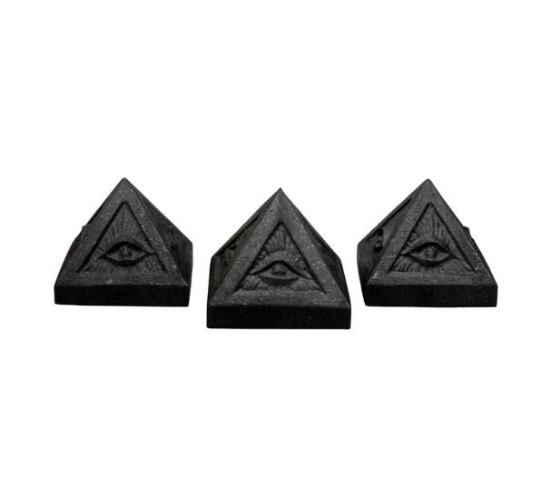 Shungite Evil Eye Pyramid