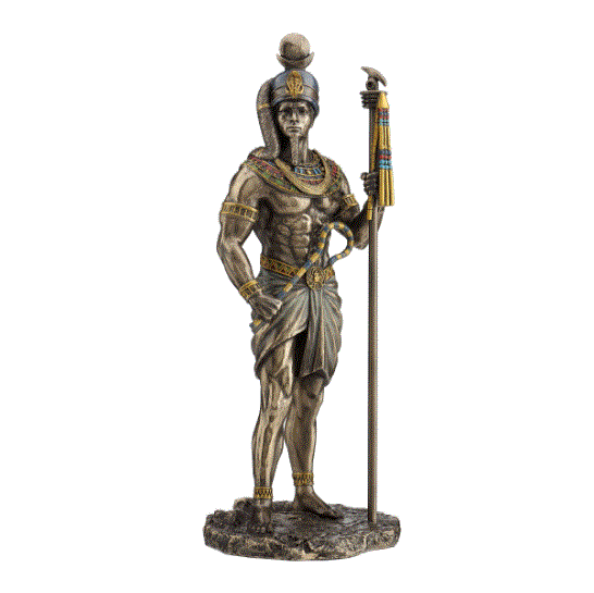Khonsu Egyptian God Of Moon Bronze Statue 77193