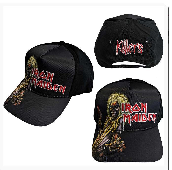 Iron Maiden Unisex Baseball Cap - Killers (Black)